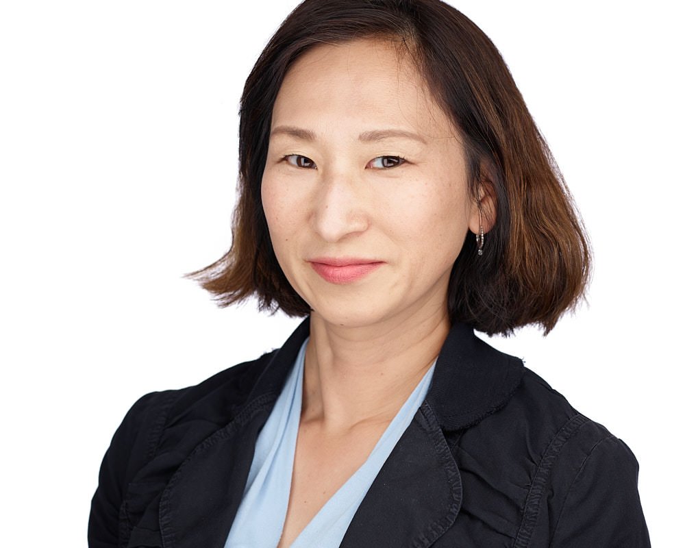 Headshot on White Background